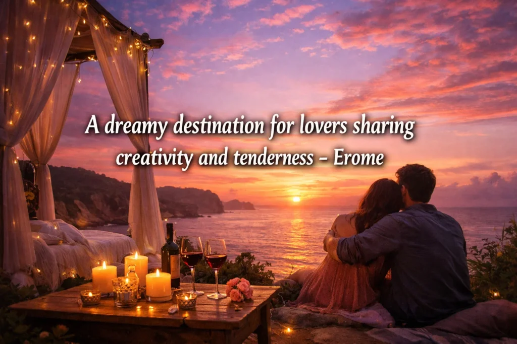 A dreamy destination for lovers sharing creativity and tenderness Erome