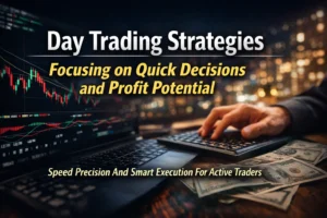 Day trading strategies focusing on quick decisions and profit potential