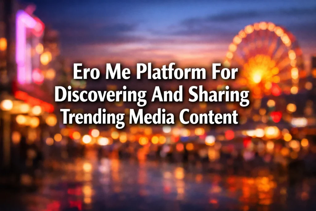 Ero Me Platform For Discovering And Sharing Trending Media Content
