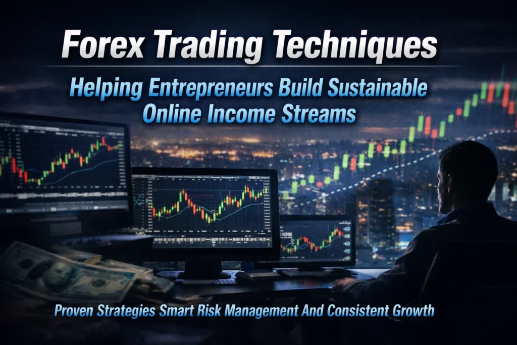 Forex trading techniques helping entrepreneurs build sustainable online income streams