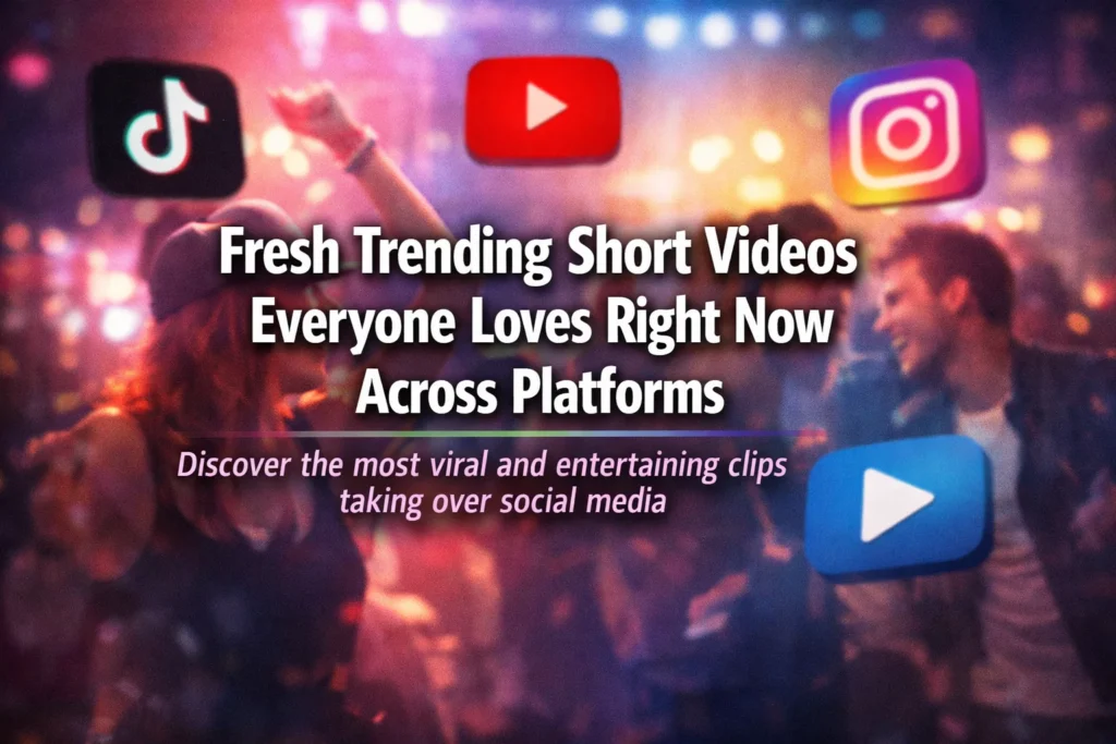 Fresh Trending Short Videos Everyone Loves Right Now Across Platforms