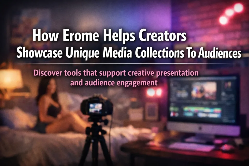 How Erome Helps Creators Showcase Unique Media Collections To Audiences