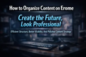 How to Organize Content on Erome