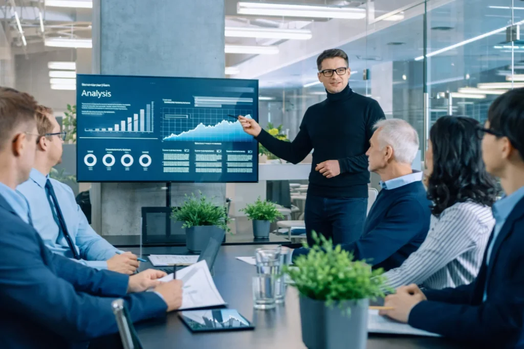 Modern Business Growth Driven By Innovative Digital Strategies And Investments